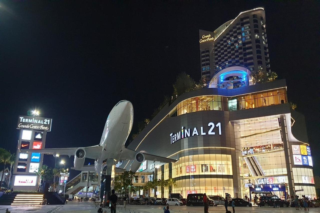 Oyo 1097 Thep Apartment Pattaya Exterior foto
